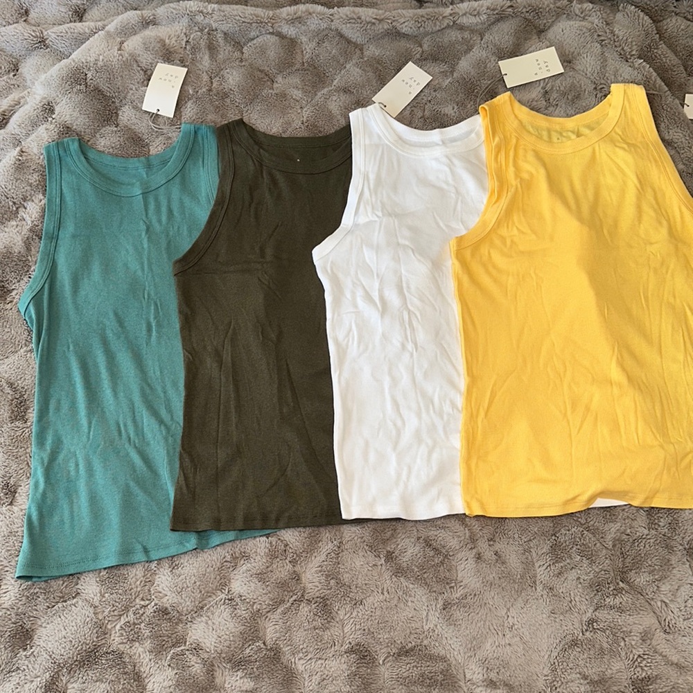 A New Day Ribbed Tank Top Bundle
